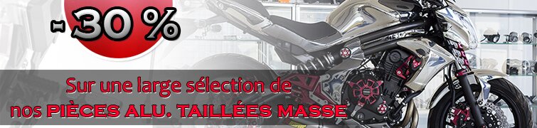 -30% sur les pièces alu taillées masse