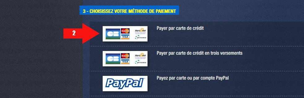 paiement 1x